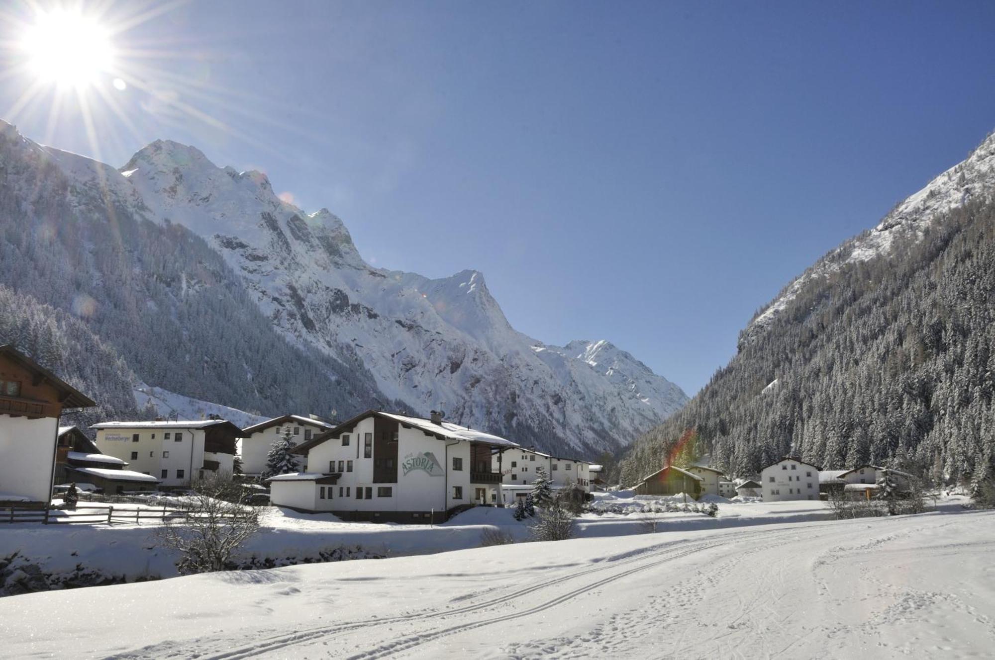 Apartamento Haus Astoria Sankt Leonhard im Pitztal Exterior foto